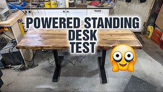 Powered Standing Desk Test