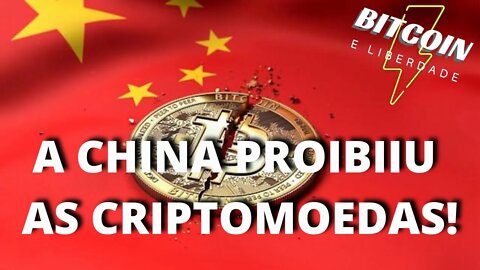 A China proibiu o BITCOIN? de novo? #china