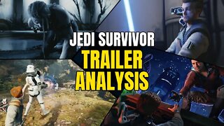 Star Wars Jedi: Survivor Looks INCREDIBLE - Trailer Analysis/Breakdown