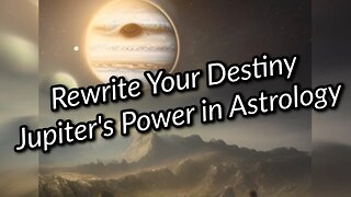 Rewrite Your Destiny with Jupiter's Power in Astrology - Thoth 432 Studio