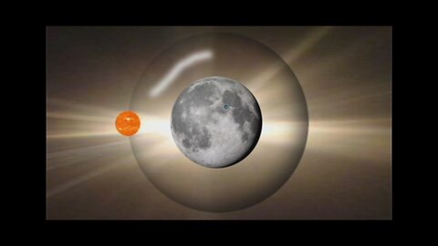 03-The moon is a reflection of a gigantic earth , final proof !!!