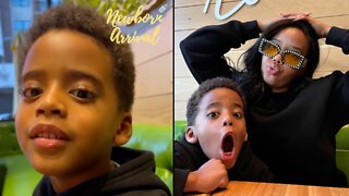 Angela Simmons Son Sutton Tells Mommy He Has 16 Girlfriends! 🥰