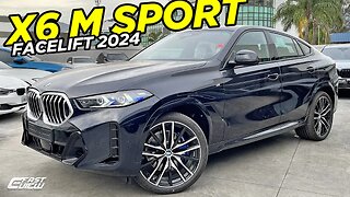 NOVO BMW X6 M SPORT xDRIVE 40i 2024 COM INTERIOR INCRÍVEL, PAINEL GIGANTE E NOVO MOTOR FICOU ANIMAL