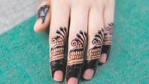 Arabic Mehndi Design Easy And Simple Design || Alaya Mehndi Design