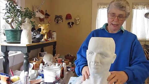 Paper Mache Head, Part 2