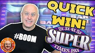 💥 BOOM 💥 Super Times Pay Jackpot Winner + High Limit $200 Spins on Black Widow!