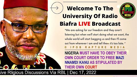 Join Mazi Jonathan Chinedu & Nwa Ada Marien On An Exclusive Rligious Discussions | Dec 17, 2022