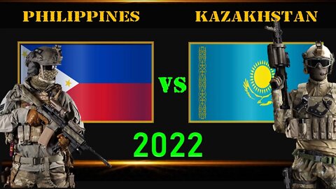 Philippines VS Kazakhstan Economic & Army & Military Power Comparison 2022