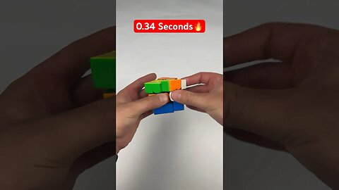 Fastest Rubik’s Solve EVER 😱😱 #shorts