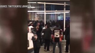 Fight breaks out at Vegas Golden Knights game