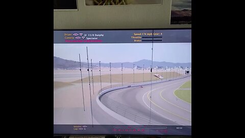 NASCAR laps at Las Vegas
