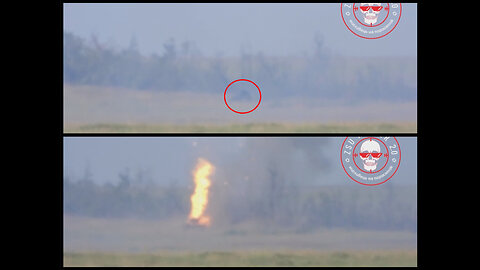 Zaporozhye area: Russian ATGM unit hunts and hits Leopard tank