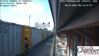 EB Herzog Rock Train in Carroll, IA on August 11, 2022 #steelhighway