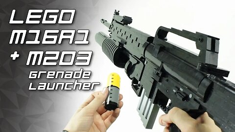 LEGO M16A1 (+ M203 Grenade Launcher)