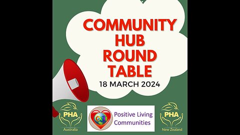 Community Hub Round Table PHA Aus and NZ