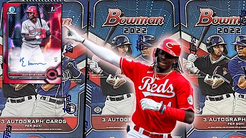 Chasing Elly!!! 2022 Bowman JUMBO Box Opening Baseball Cards