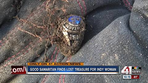Good Samaritan finds lost treasure for Independence woman