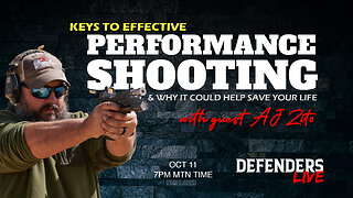 Keys to Effective Performance Shooting & Why It Could Help Save Your Life | with AJ Zito