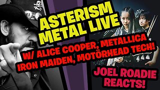 Metallica Tech reacts to Asterism Metal Live! - Roadies React