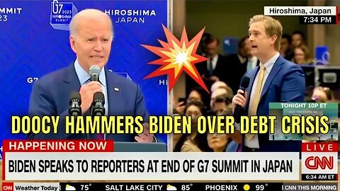 Biden Tells Doocy “No one will Blame Me” if there is a Debt Ceiling Breach (Blames MAGA Republicans)