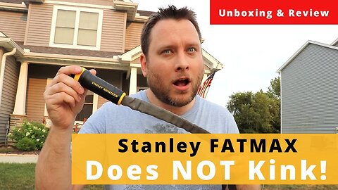 My Thoughts on The Stanley® FatMax® 5/8" x 50' EXOJacket Garden Hose | UNBOXING & REVIEW