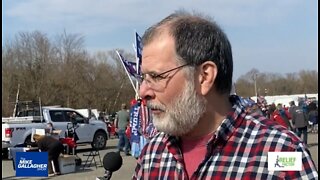 A Trucker at Hagerstown, Maryland who is apart of the People’s Convoy tells Mike why he is apart of this protest