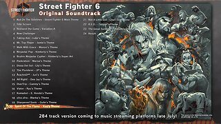 🕹🎮🥊 Street Fighter 6 - Original Soundtrack Announcement