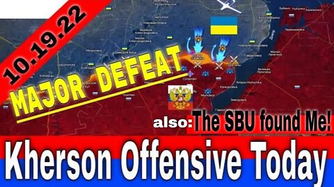 Kherson Offensive, at 3:59 timestamp: Ukraine's most recent 10.19.22 4 Battalions engage.