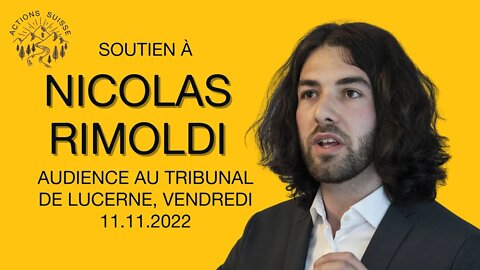 LE PROCÈS DE NICOLAS RIMOLDI + INTERVIEW