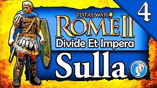 MASSIVE 12,000 BATTLE! Total War Rome 2: DEI: Sulla Mithridatic Wars Campaign #4