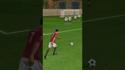 CR7 FREE KICK DLS FIX GOAL #dls #dls22 #fifa22 #efootball2022 #shorts