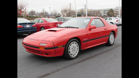 1987 Mazda RX-7 Turbo II Start Up, Exhaust, and In Depth Review