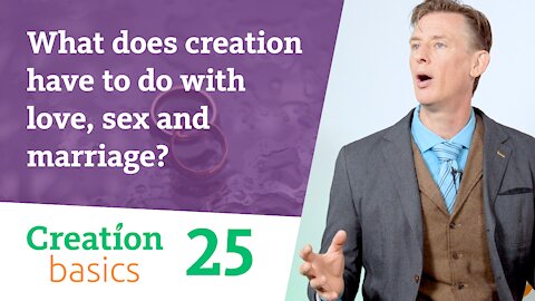 What does creation have to do with love, sex and marriage? (Creation Basics, Episode 25)