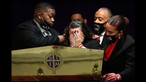 Reverend Al Sharpton on DaunteWright Funeral "NO JUSTICE? NO PEACE!