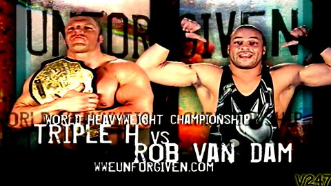 Triple H vs Rob Van Dam Unforgiven 2002 Highlights