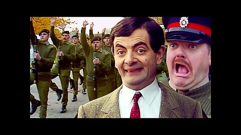 Mr Bean with Army Funny Videos.
