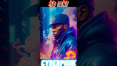 50 Cent Cyberpunk Edition #50cent #indaclub #shorts