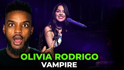 🎵 Olivia Rodrigo - Vampire (live piano performance) REACTION