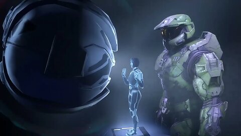 Meeting Adjutant Resolution - Best Halo Cut Scenes - Halo Infinite