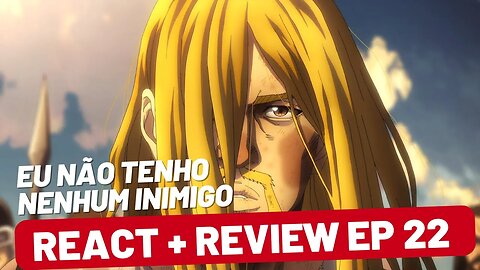 React: O encontro de Thorfinn e Canuto! Vinland Saga Season 2 Episódio 22 Reaction