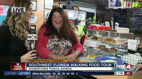 Try five local restaurants during a walking food tour in Downtown Punta Gorda