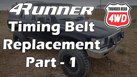 4Runner Timing Belt - Part 1