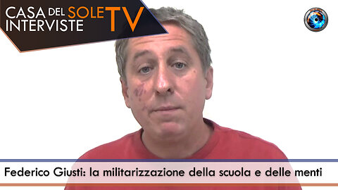 Federico Giusti: la militarizzazione della scuola e delle menti