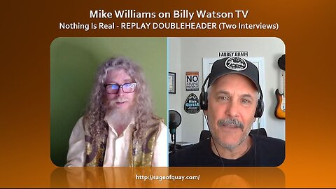 Sage of Quay® - REPLAY DOUBLEHEADER - Mike Williams on Billy Watson TV