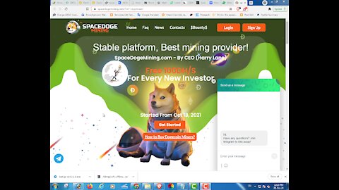 New Free Cloud Mining Website | Dogecoin Mining From Mobile