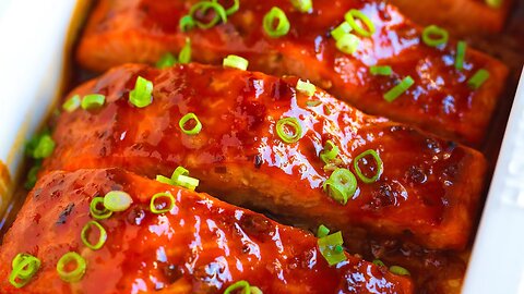 Maple Soy Glazed Salmon - With the best glaze!