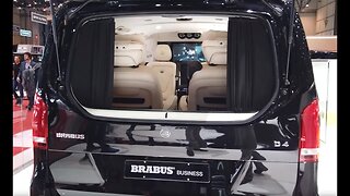 Brabus Viano SUPERLUXURY at Geneva 2019. Travel in MAXIMUM COMFORT.