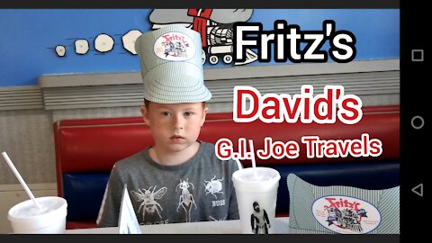 Fritz's - A restaurant where toy trains deliver your order to the table!