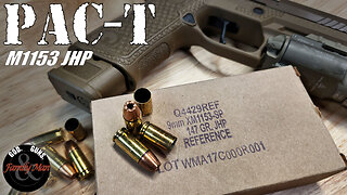 Testing the US Army's 147 gr. JHP M1153 +P+ 9mm Ammo
