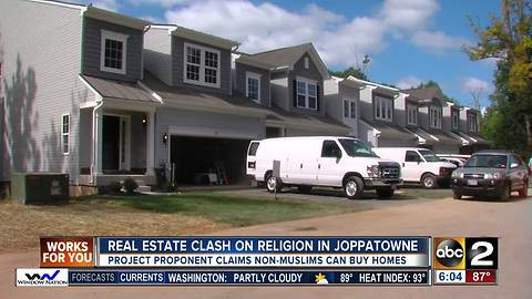 Houses for Muslims anger critics in Joppatowne